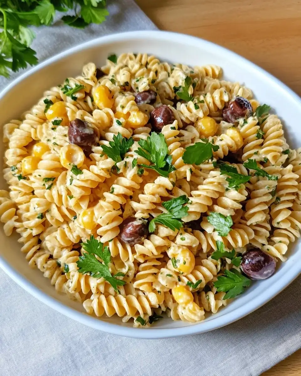 Mediterraner Bohnensalat mit Pasta: Ein Genuss für alle!