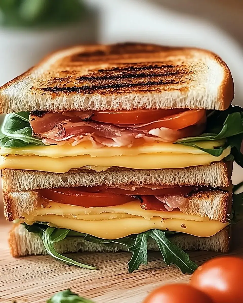 Gegrilltes Käse-Sandwich mit BLT: Ein Genuss, den Sie lieben werden!